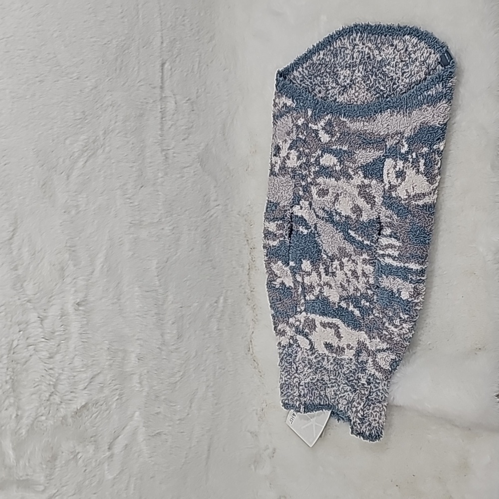 Barefoot Dreams CozyChic Abstract Camo Pet Sweater Almond/Dusk - Picture 8 of 8